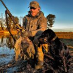 Ramsey Russell and his Char Dawg after best argentina duck hunt