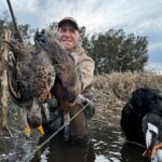 Ramsey Russell and Char Dawg argentina duck hunt